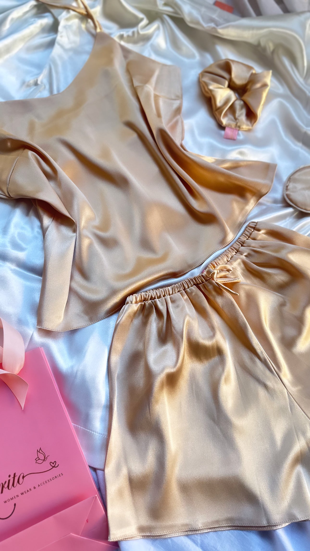 Silk Top & Shorts - Diba