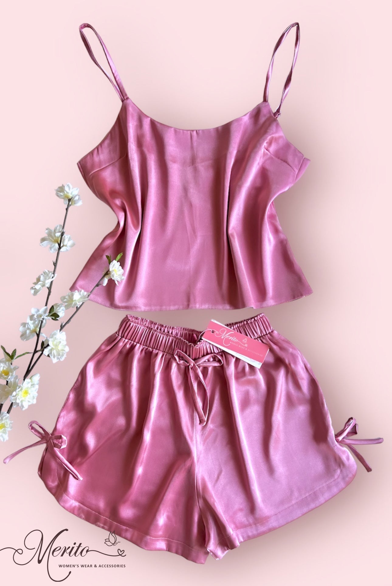 Silk Top & Shorts - Parand
