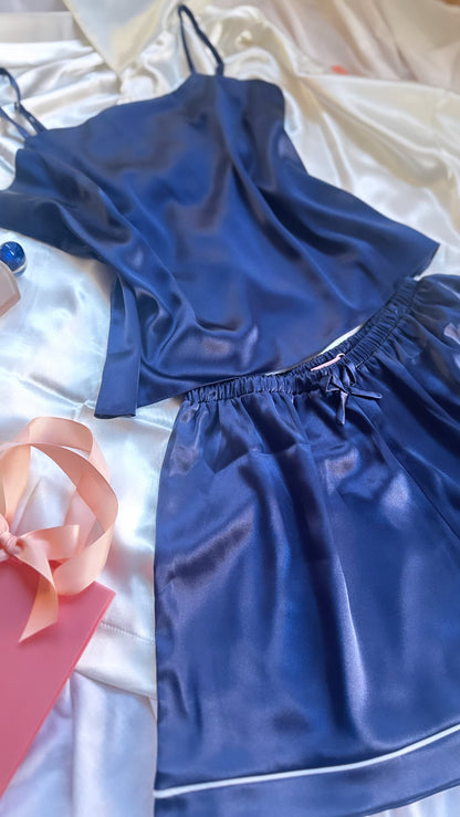 Silk Top & Shorts - Jina