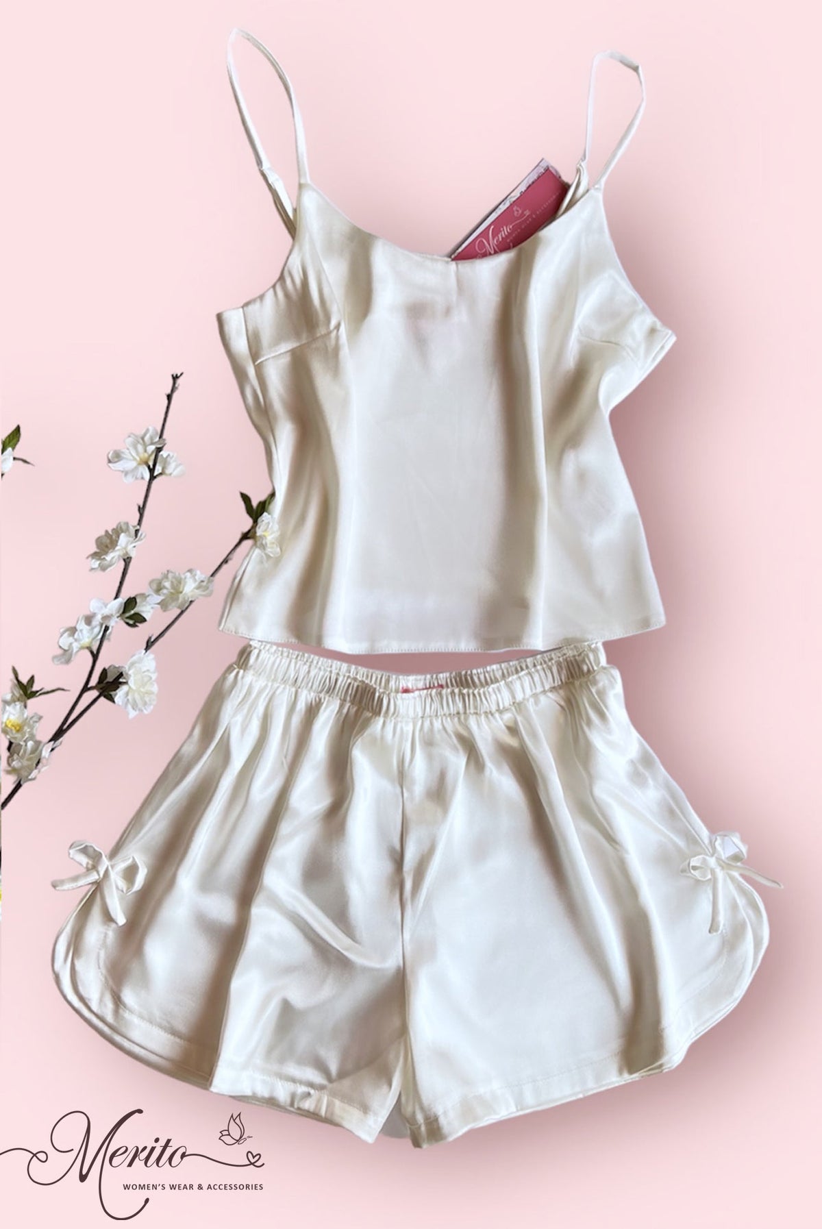 Parnd Silk Top & Shorts - Parand – Merito